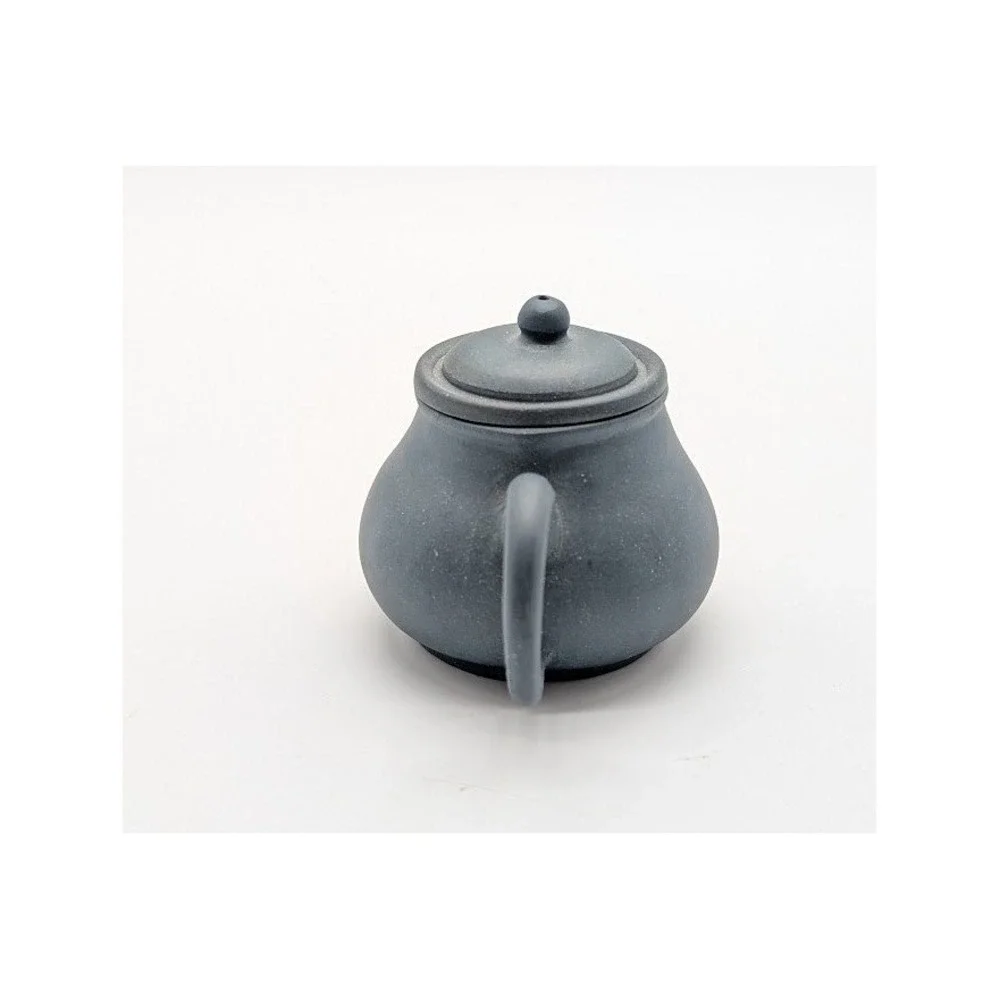 100cc Yixing‎ Zisha Gongfu Shui Ping Blue Clay Teapot 2